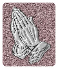 234 DF35 516 BZ GD Praying Hands Orchid Silver